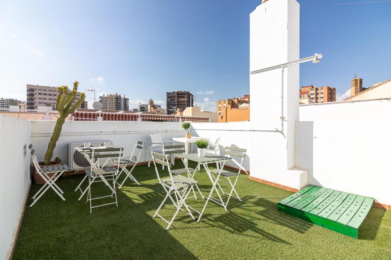 Malaga Center Flat. Carmen City Center Roof-Terrace Boutique Buitenkant foto